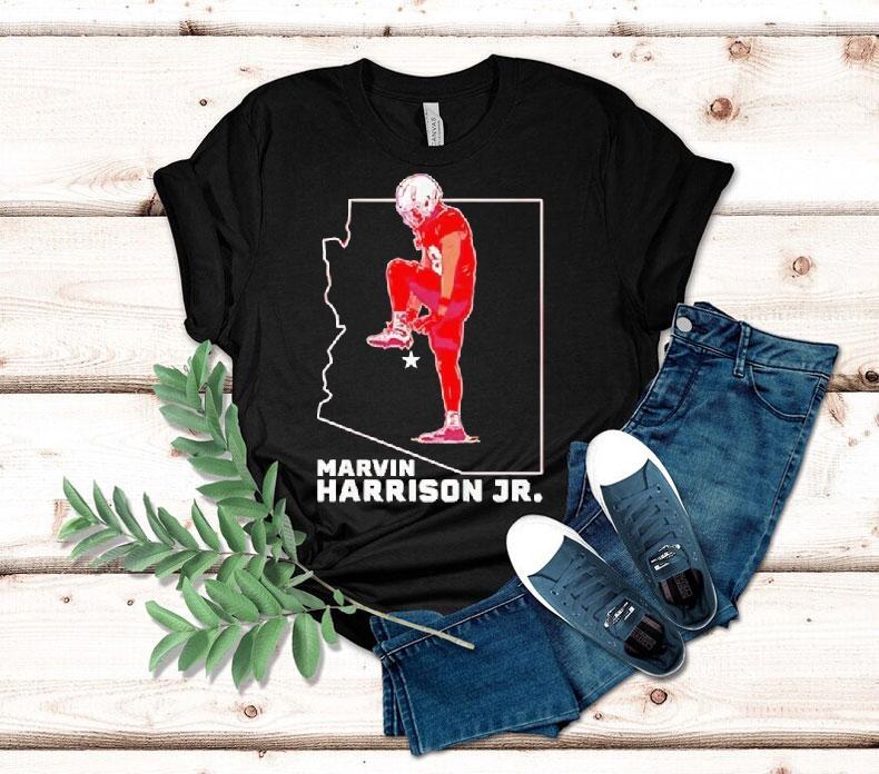 Marvin Harrison Jr State Star Arizona Cardinals Shirt 4 Marvin Harrison Jr State Star Arizona Cardinals Tshirt