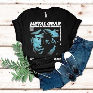 Metal Gear Solid 4 Guns Of The Patriots Tactical Espionage Action Press Start Button Shirt