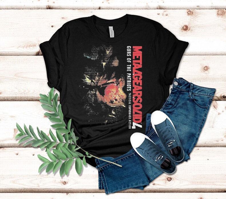Metal Gear Solid 4 Guns Of The Patriots Tactical Espionage Action Shirt 4 Metal Gear Solid Guns Of The Patriots Tactical Espionage Action Tshirt