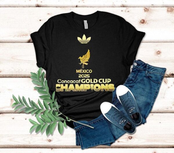 Mexico 2025 Concacaf Gold Cup Champions Bicampeones All Over Shirt