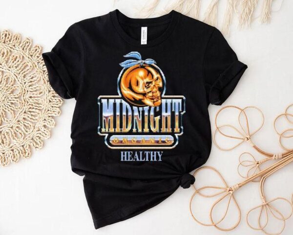 Midnight Organic Chrome Badge Healthy Shirt
