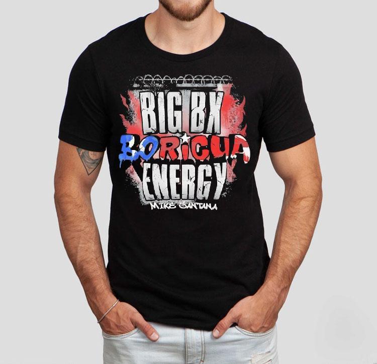 Mike Santana Big Boricua Energy Vintage Shirt 4 Mike Santana Big Boricua Energy Vintage Tshirt