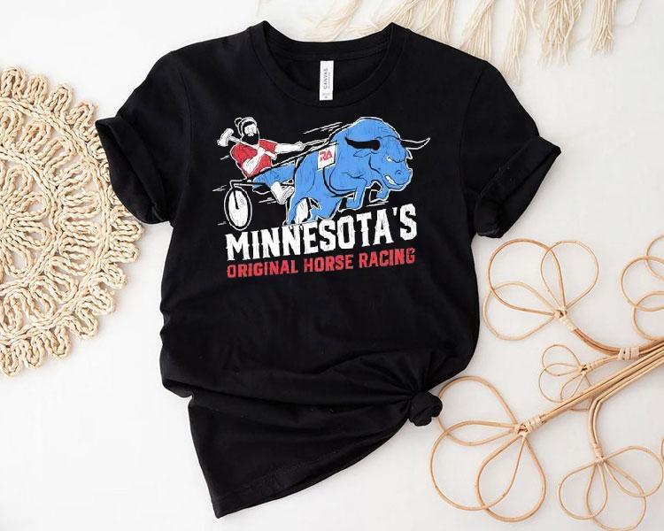 Minnesota’s Original Horse Racing Buffalo Shirt 4 Minnesota S Original Horse Racing Buffalo Tshirt