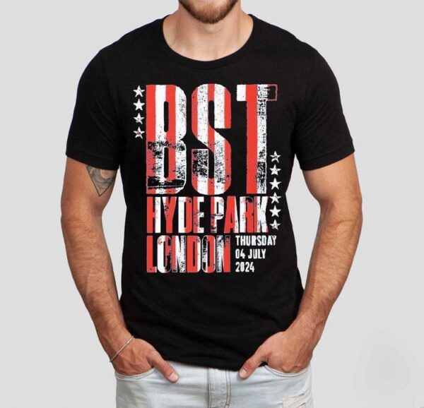 Morgan Wallen Bst Hyde Park London Event 2024 Shirt