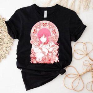 Mori Calliope Portrait Of Death White Varian Tshirt