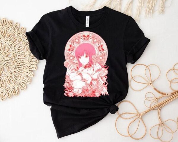 Mori Calliope Portrait Of Death White Variant Shirt