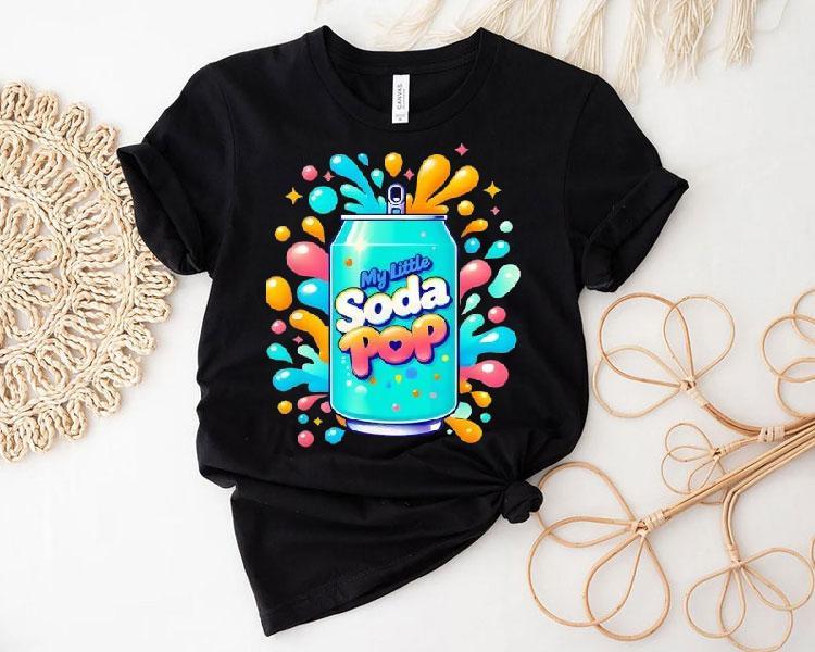 My Little Soda Pop Kids K-pop Matching Anime Shirt 4 My Little Soda Pop Kids K Pop Matching Anime Tshirt