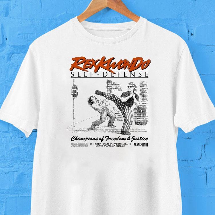 Napoleon Dynamite Self Defense Champions Of Freedom And Justice Rex Kwon Do Usa Shirt 2 Napoleon Dynamite Self Defense Champions Of Freedom And Justice Rex Kwon Do Usa Tshirt