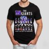 New York Giants Signatures Thank You For The Memories Shirt