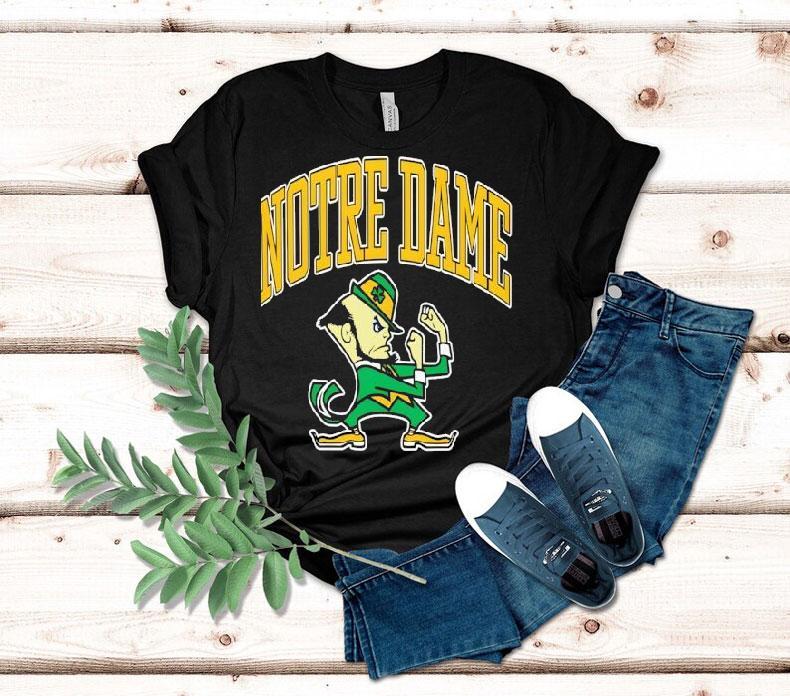 Notre Dame Fighting Irish Big Logo Shirt 4 Notre Dame Fighting Irish Big Logo Tshirt