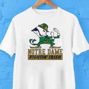 Notre Dame Leprechaun Fighting Irish Tshirt