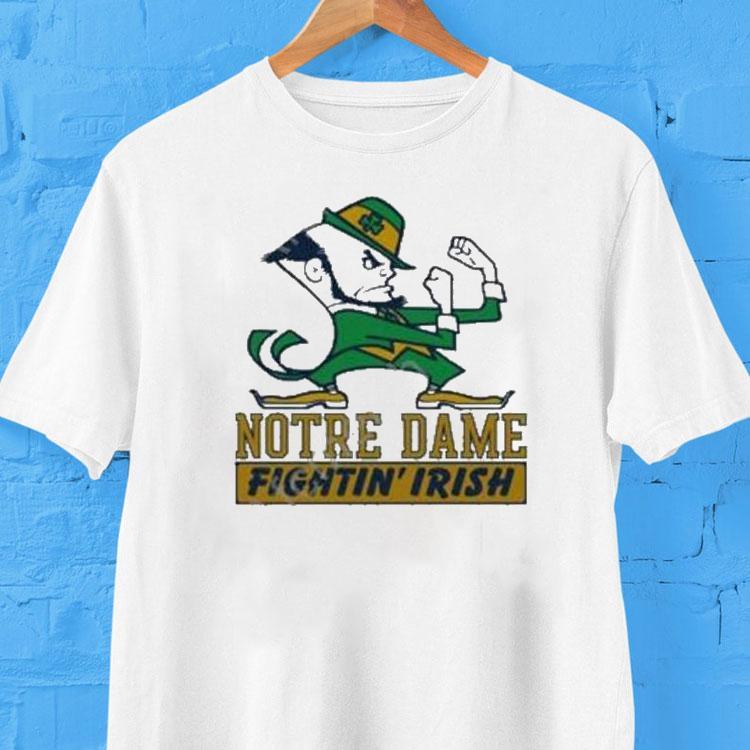 Notre Dame Leprechaun Fighting Irish Shirt 2 Notre Dame Leprechaun Fighting Irish Tshirt