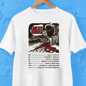 Oakwood West Coast Tour 2025 Usa Dates Shirt