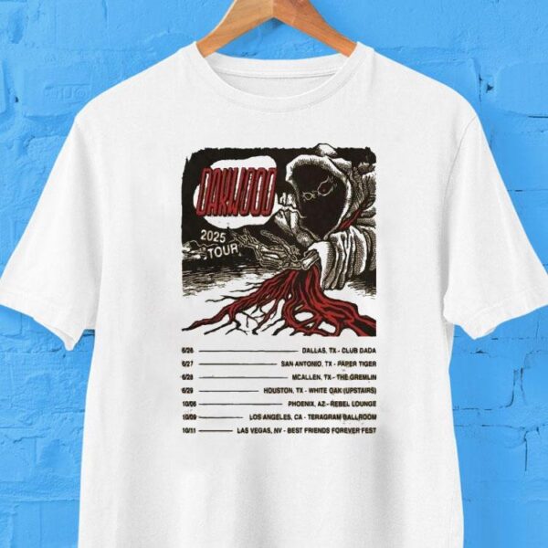 Oakwood West Coast Tour 2025 Usa Dates Shirt
