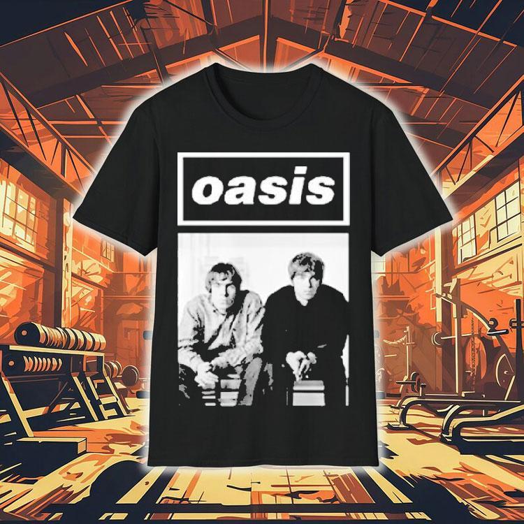 Oasis Cardiff Live 2025 Photo Shirt 4 Oasis Cardiff Live Photo Tshirt