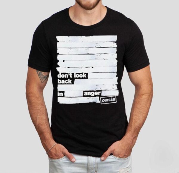 Oasis Live ’25 World Tour Don’t Look Back In Anger Shirt