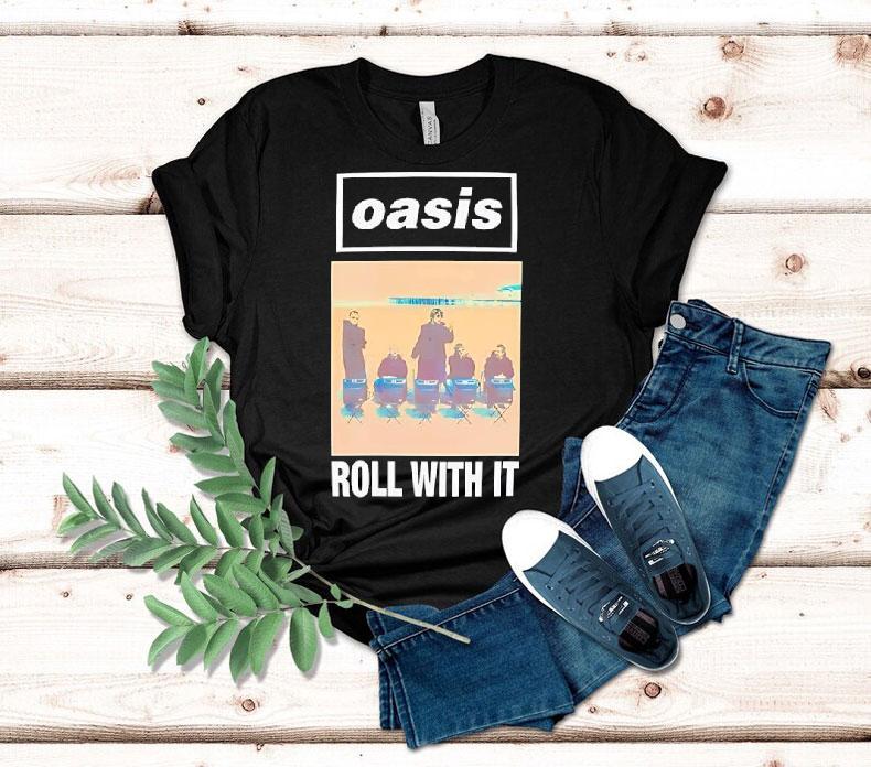 Oasis Live Roll With It 2025 Shirt 4 Oasis Live Roll With It Tshirt
