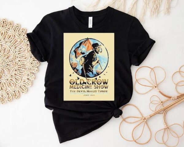 Old Crow Medicine Show The Devil Makes Three Red Rocks Amphitheatre Morrison Co Shirt