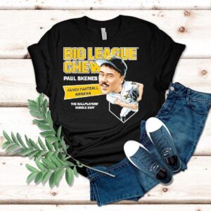 Paul Skenes Big League Chew Fancy Fastball Banana The Ballplayers Bubble Gum Tshirt