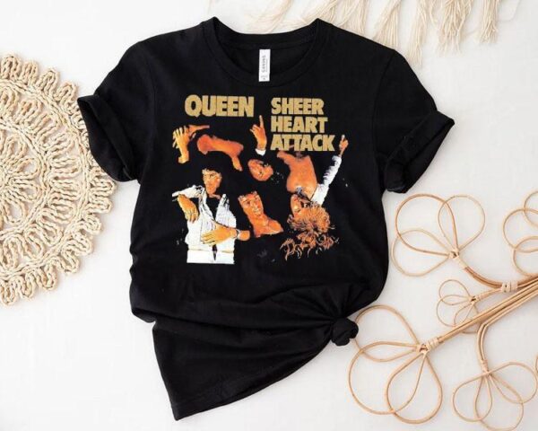 Queen Sheer Heart Attack 50th Shirt