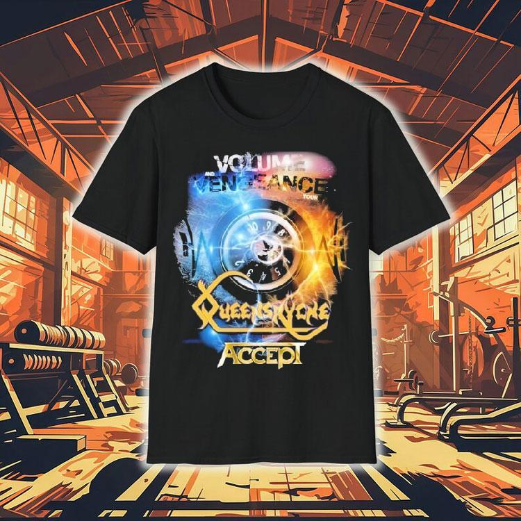 Queensrche X Accept Volume And Vengeance Tour 2025 Shirt 4 Queensrche X Accept Volume And Vengeance Tour Tshirt