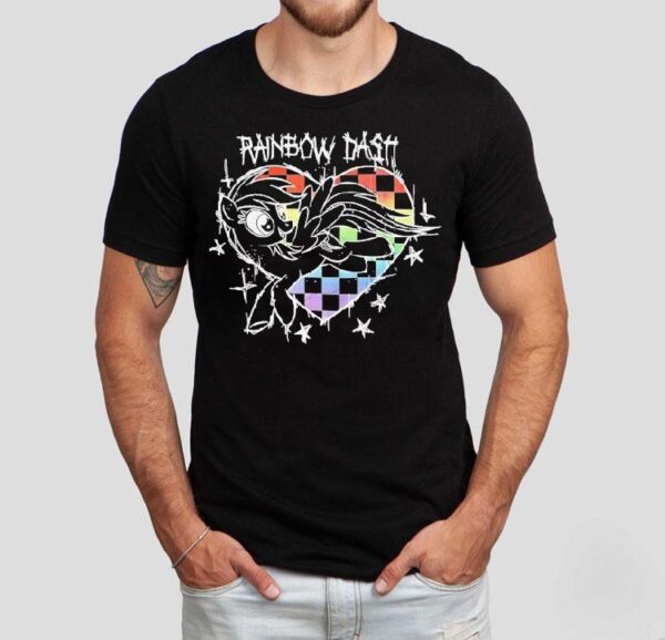 Rainbow Dash Pony Rainbow Shirt