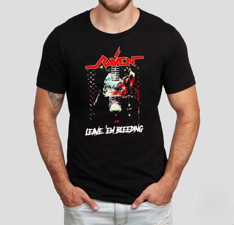 Raven Leave ‘em Bleeding Guitar Shirt 4 Raven Leave Em Bleeding Guitar Tshirt