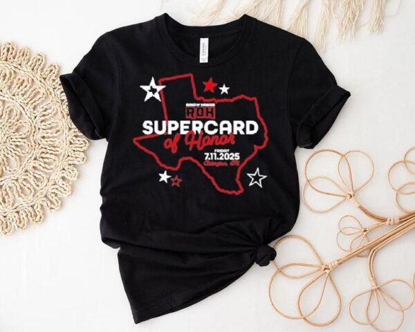 Roh Supercard Of Honor 2025 Shirt