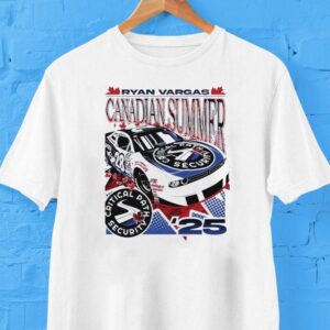 Ryan Vargas No Dodge Challenger For Djk Racing Critical Path Security Tshirt