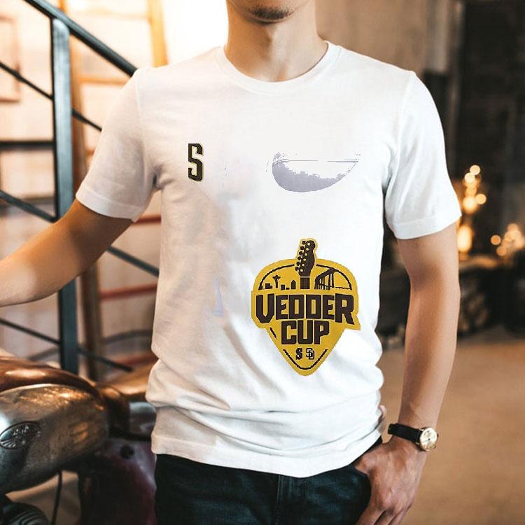 San Diego Padres X Vedder Cup 2025 Logo Shirt 2 San Diego Padres X Vedder Cup Logo Tshirt