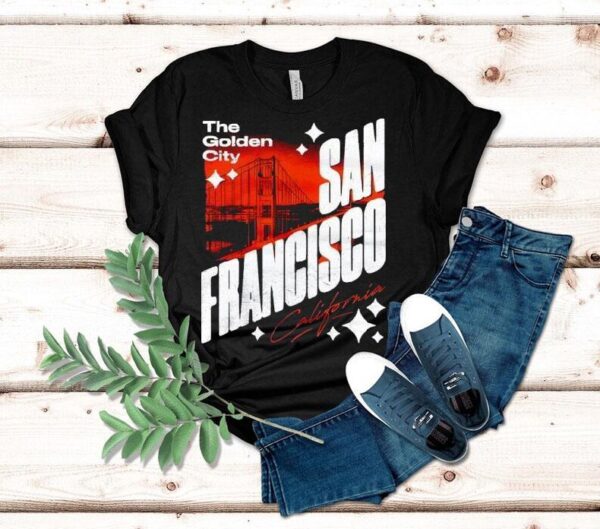 San Francisco California The Golden City Shirt