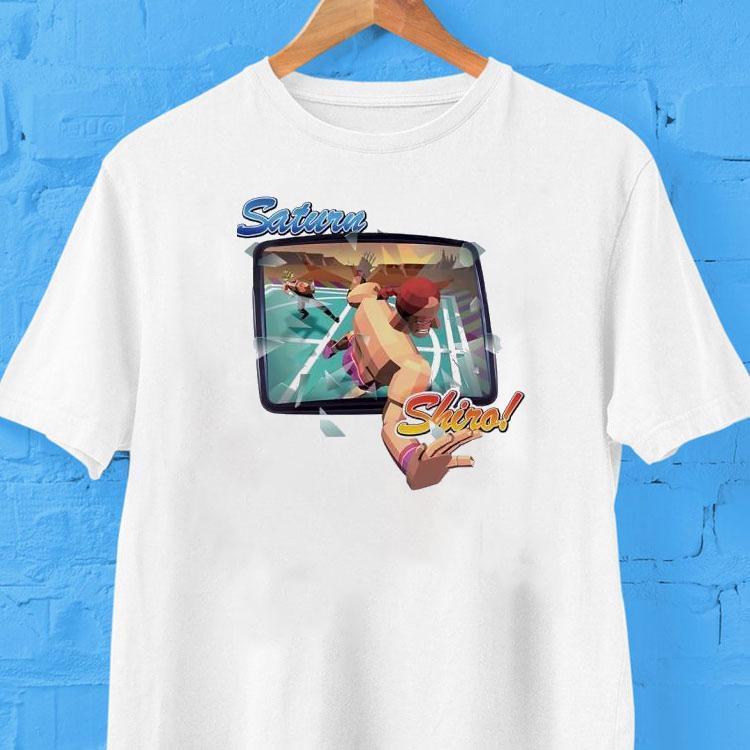 Sega Saturn Shiro Shirt 2 Sega Saturn Shiro Tshirt