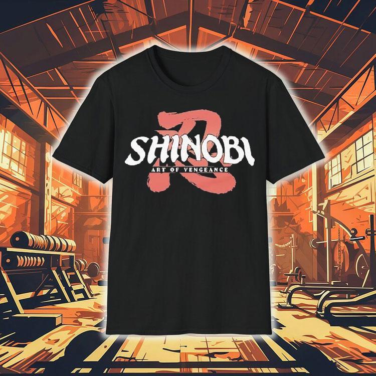 Shinobi Art Of Vengeance Logo Shirt 4 Shinobi Art Of Vengeance Logo Tshirt