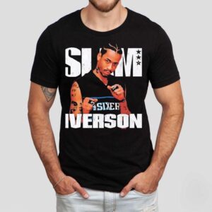 Slam Allen Iverson Philadelphia 76ers Basketball Vintage Shirt