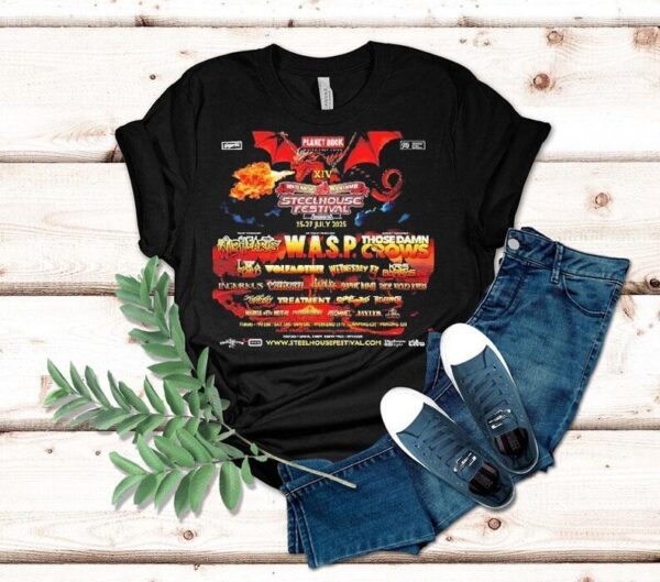 Slhouse Festival 2025 In Ebbw Vale Wales At Ebbw Vale Np23 7tl On July 25-27 2025 Shirt