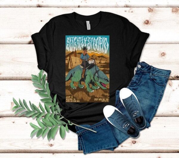 Slightly Stoopid Houston, Tx Summer Tour 2025 10 July Star Wars Chewbacca Cigarettes Shirt