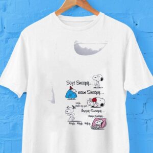 Soft Snoopy Warm Snoopy Little Ball Of Fur Happy Snoopy Sleepy Snoopy Rubb Rubb Rubb Shirt