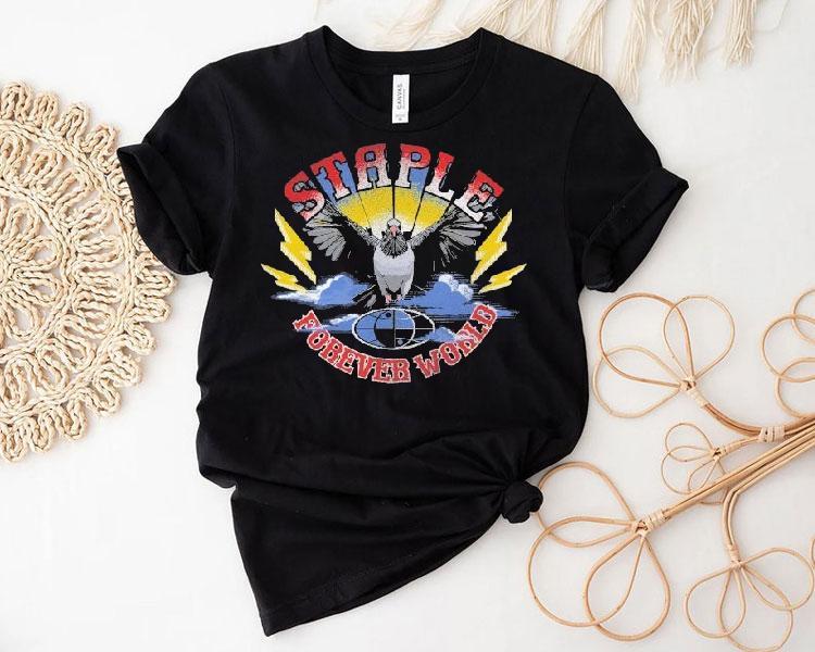 Staple Pigeon Forever World Shirt 4 Staple Pigeon Forever World Tshirt