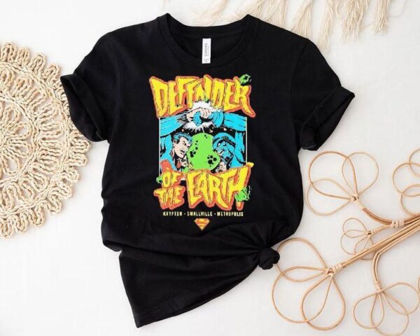 Superman Defender Of The Earth Krypton Smallville Metropolis Shirt