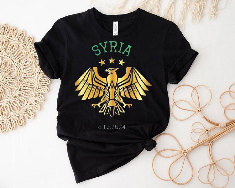 Syria Eagle Golden 2024 Shirt 4 Syria Eagle Golden Tshirt