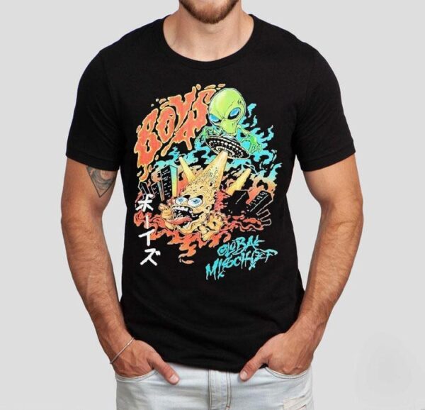 The Boys Global Mischief Alien Shirt