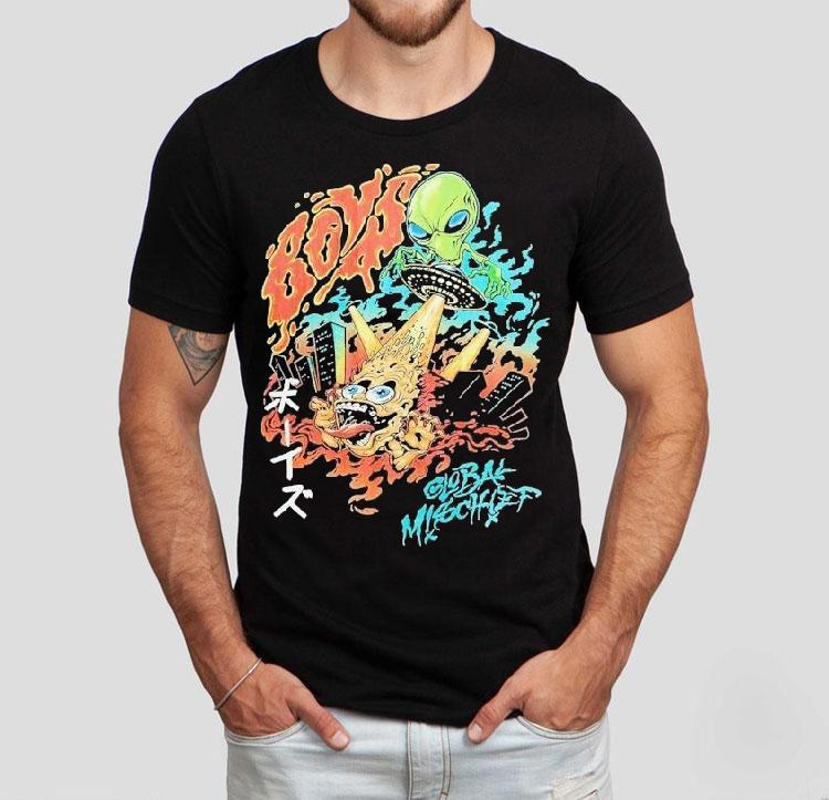 The Boys Global Mischief Alien Shirt 4 The Boys Global Mischief Alien Tshirt