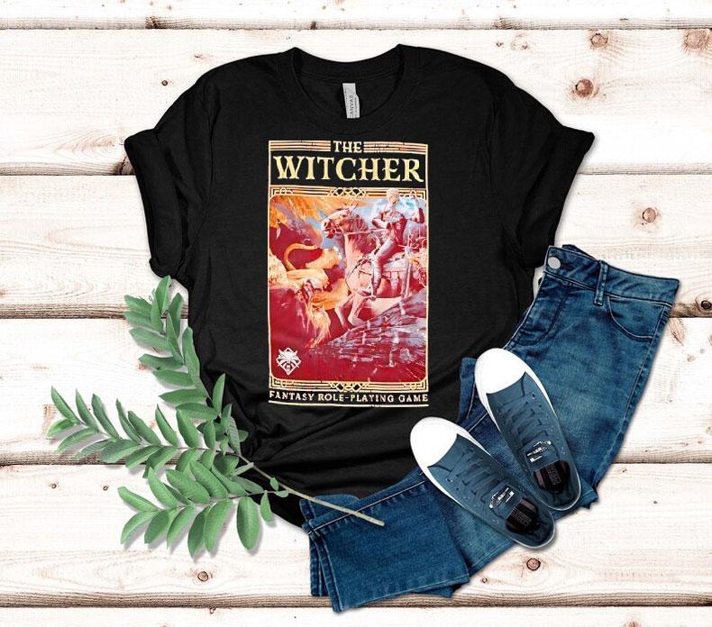 The Witcher Fantasy Role Playing Game Shirt 4 The Witcher Fantasy Role Playing Game Tshirt