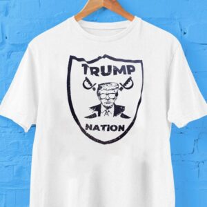 Trump Nation Style Las Vegas Raiders Logo Parody Shirt