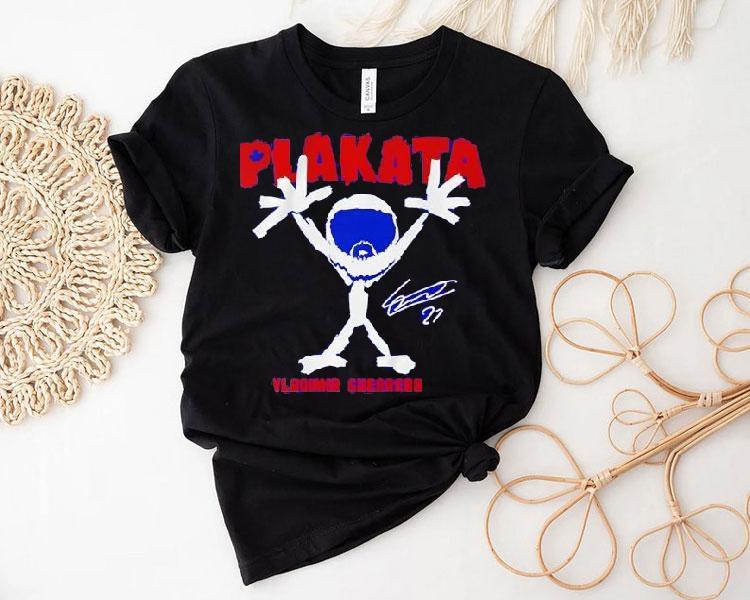 Vladimir Guerrero Jr Plakata Stickman Signature Shirt 4  Vladimir Guerrero Jr Plakata Stickman Signature Tshirt