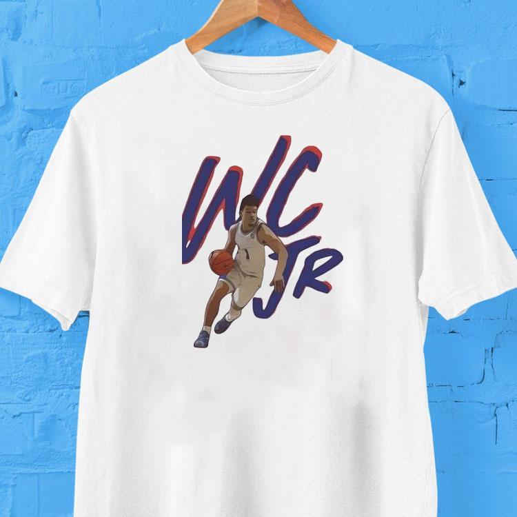 Walter Clayton Jr Script Basketball Shirt 2 Walter Clayton Jr Script Basketball Tshirt