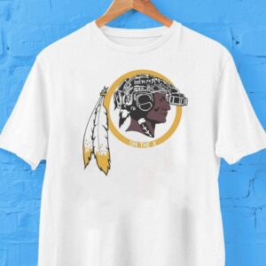 Washington Commanders Redskins On The X Mascot Shirt