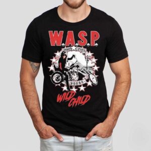 Wasp Wild Child World Tour 2025 1982 43 Years Motor Shirt
