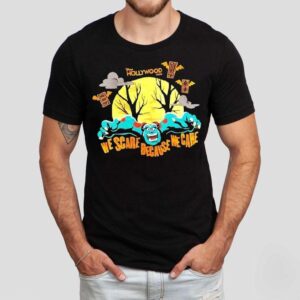 We Scare Because We Care Halloween Shirt