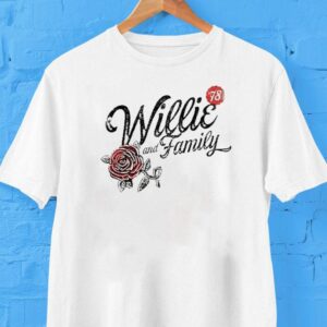 Willie Nelson Willie And Family ’78 Roses Shirt